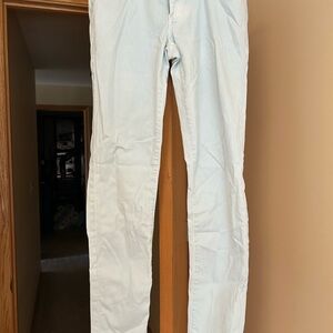 AG Adriano Goldschmied Light Blue Ankle Jeans